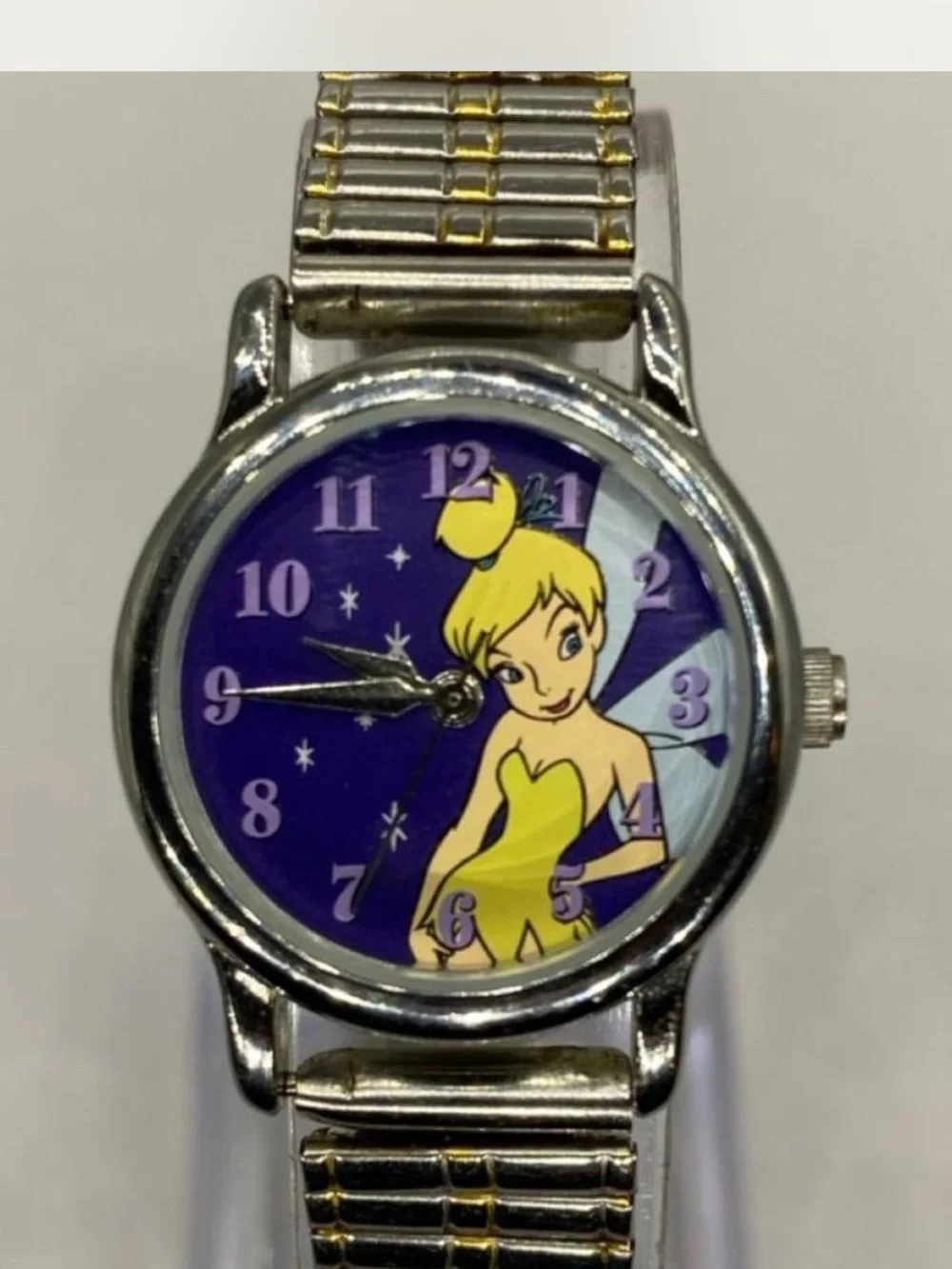 Disney ^^^ Tinker Bell Purple Dial Wristwatch ^*^ Collectors ***